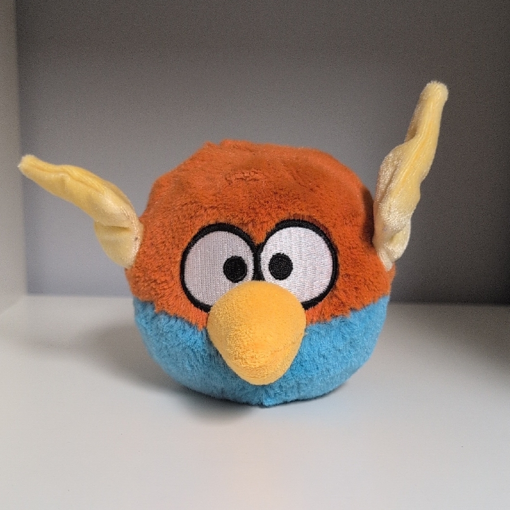 💜2/$20💜 Angry Birds Space Lightening Bird Plush Ball, NO SOUND